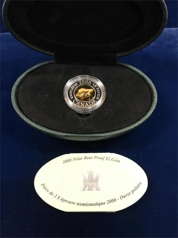 2000 Proof Silver Toonie