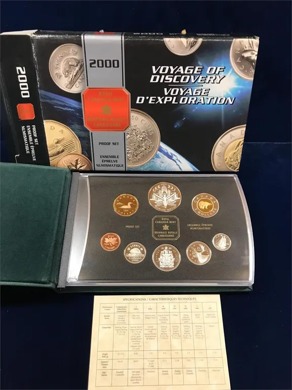2000 Proof Silver Coin Set