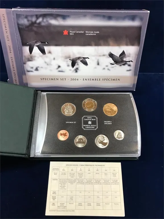 2004 Specimen Toonie Set