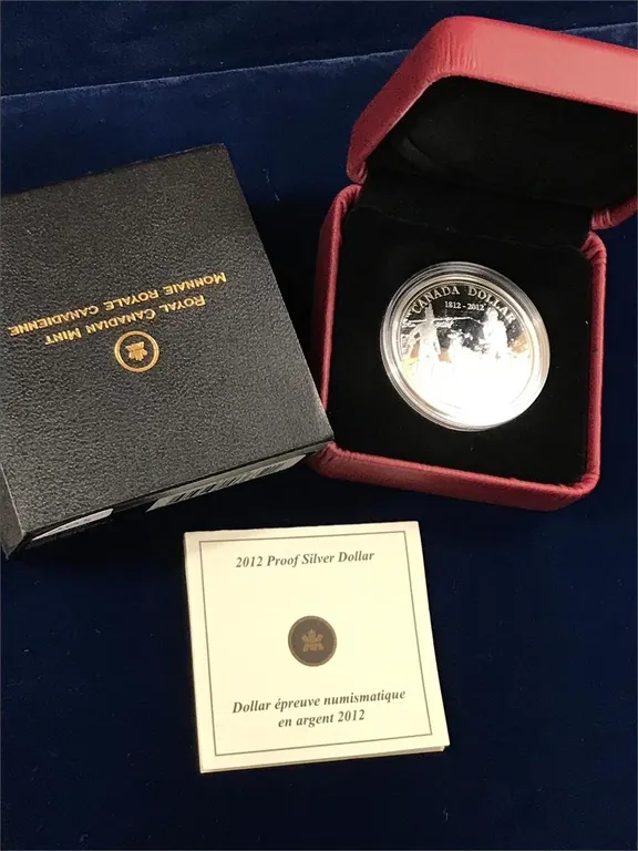 2012 Proof .9999 Silver Dollar