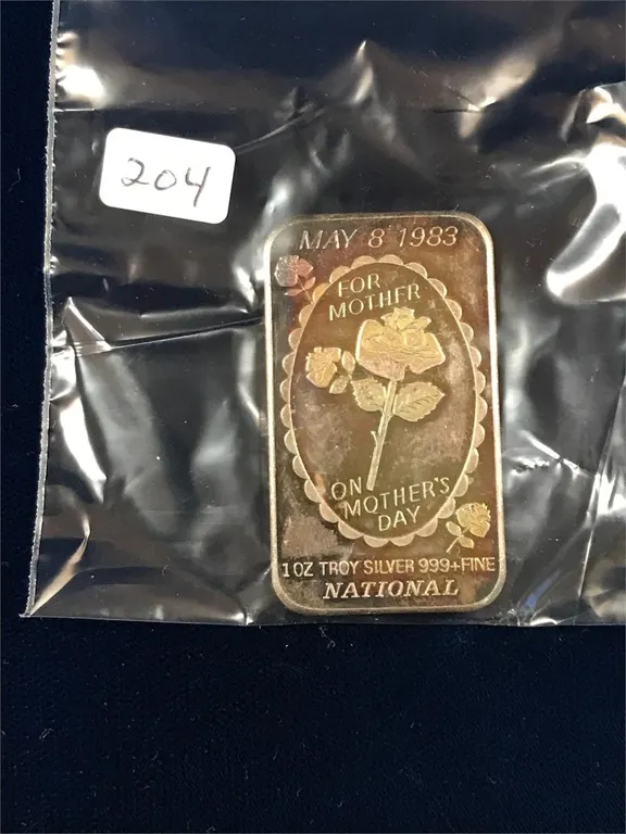 1 Troy Oz .999 Silver