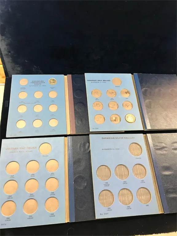 4 Canadian Coin Books