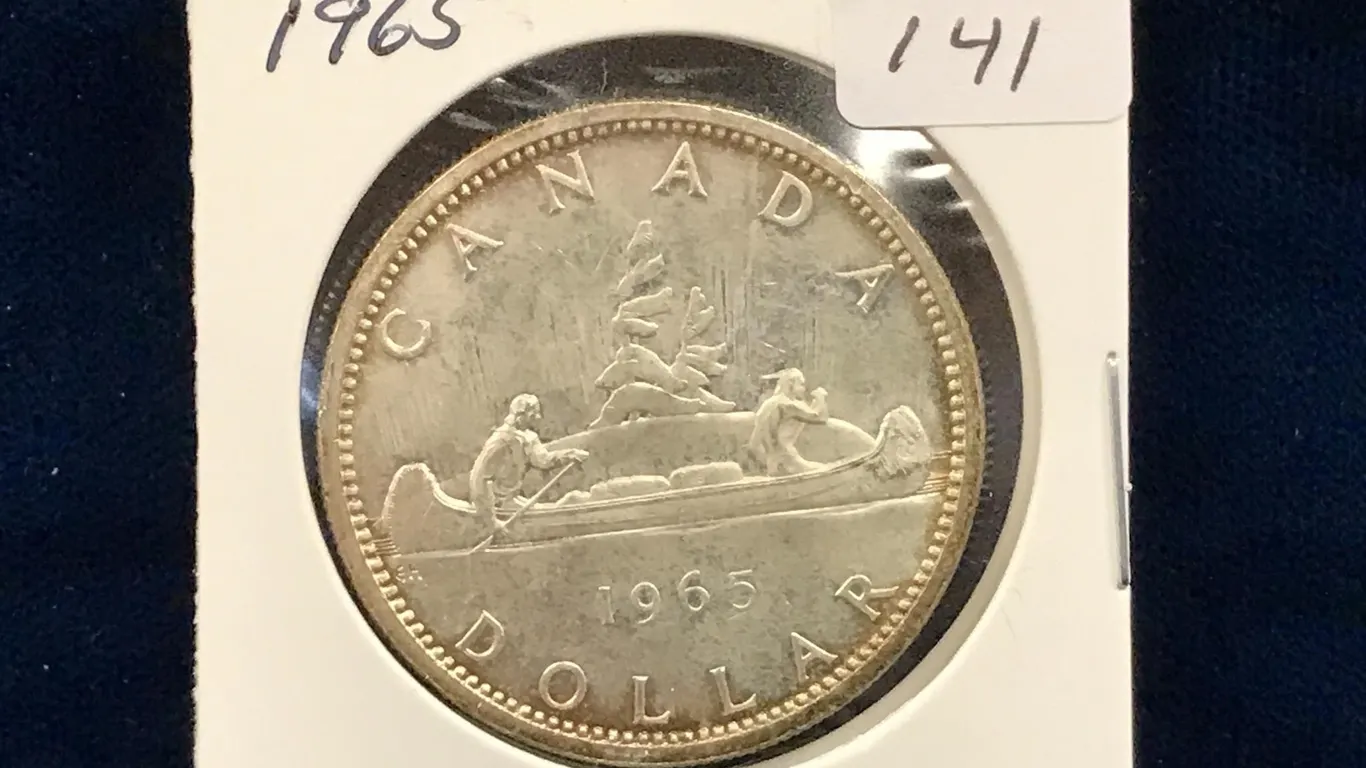 1965 Canadian Silver Dollar
