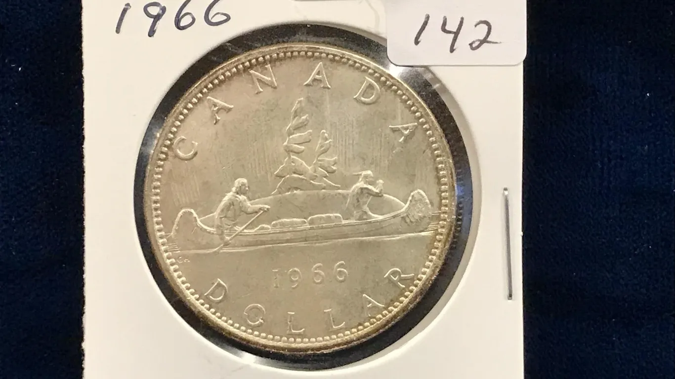 1966 Canadian Silver Dollar
