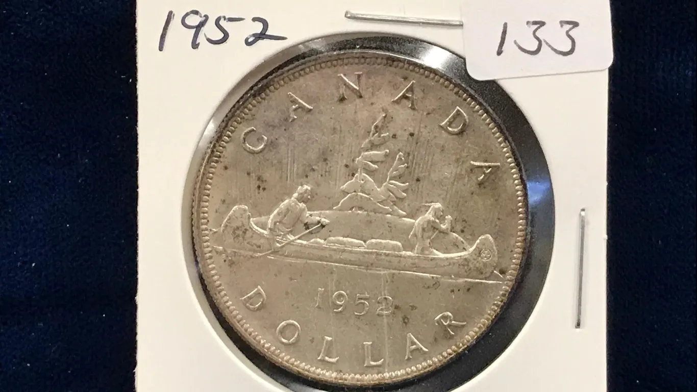 1952 Canadian Silver Dollar