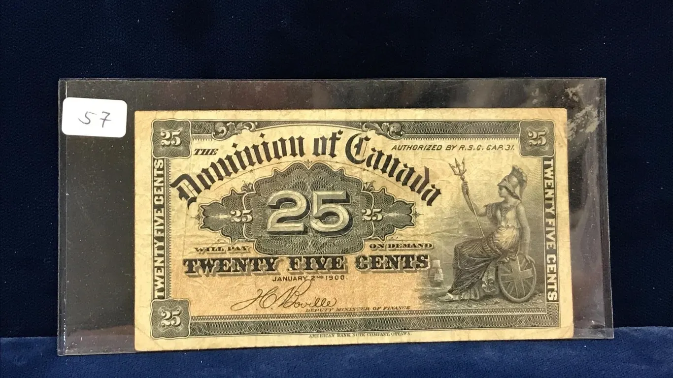 1900 Dominion of Canada Shinplaster