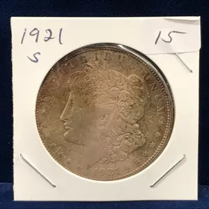 1921 S  USA Morgan Silver Dollar