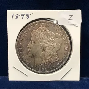 1898  USA Morgan Silver Dollar