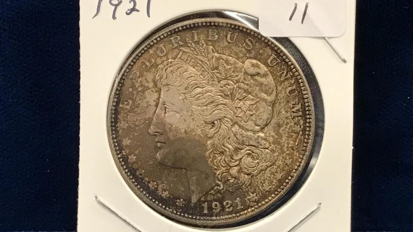 1921 USA Morgan Silver Dollar