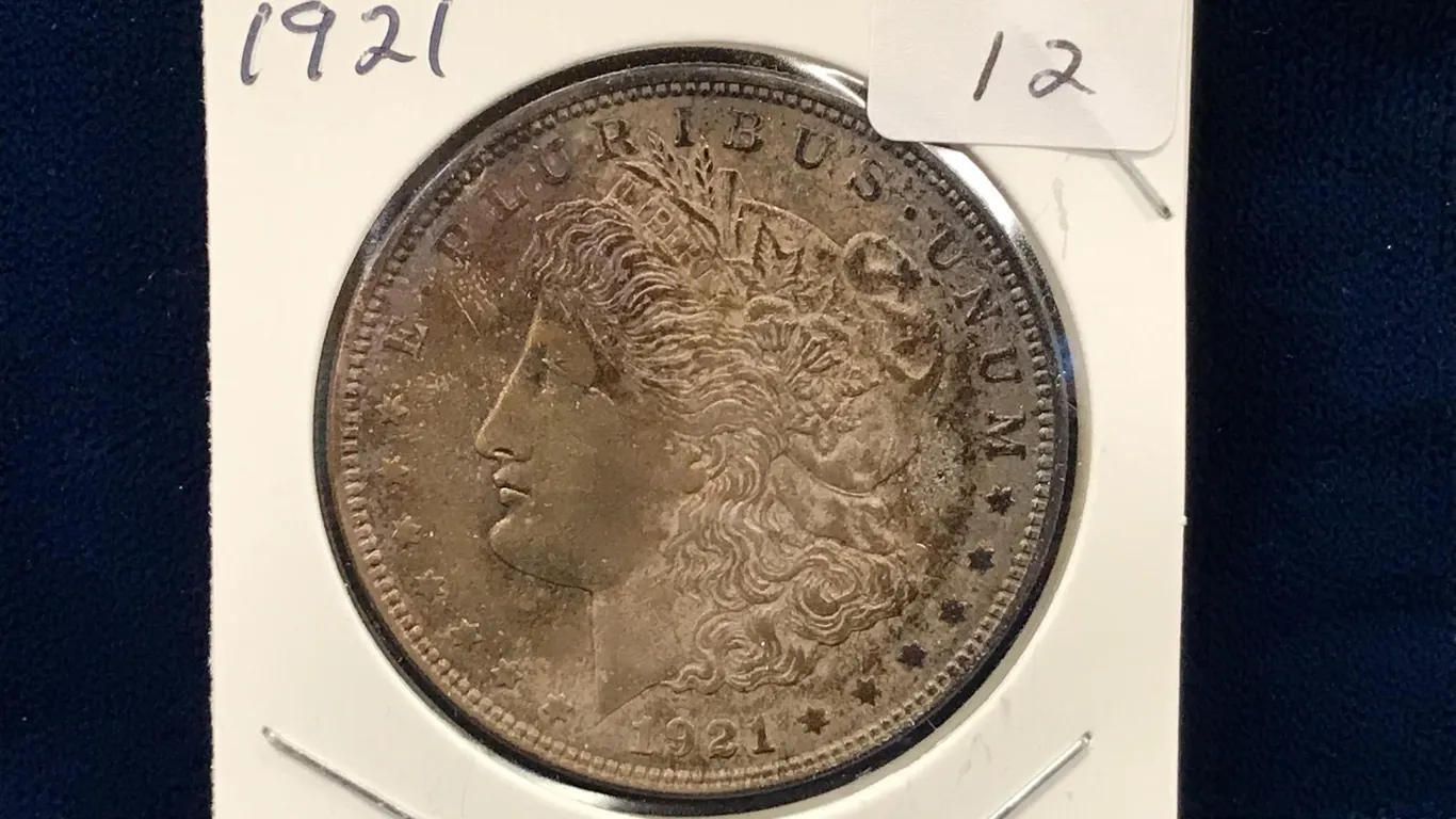1921 USA Morgan Silver Dollar
