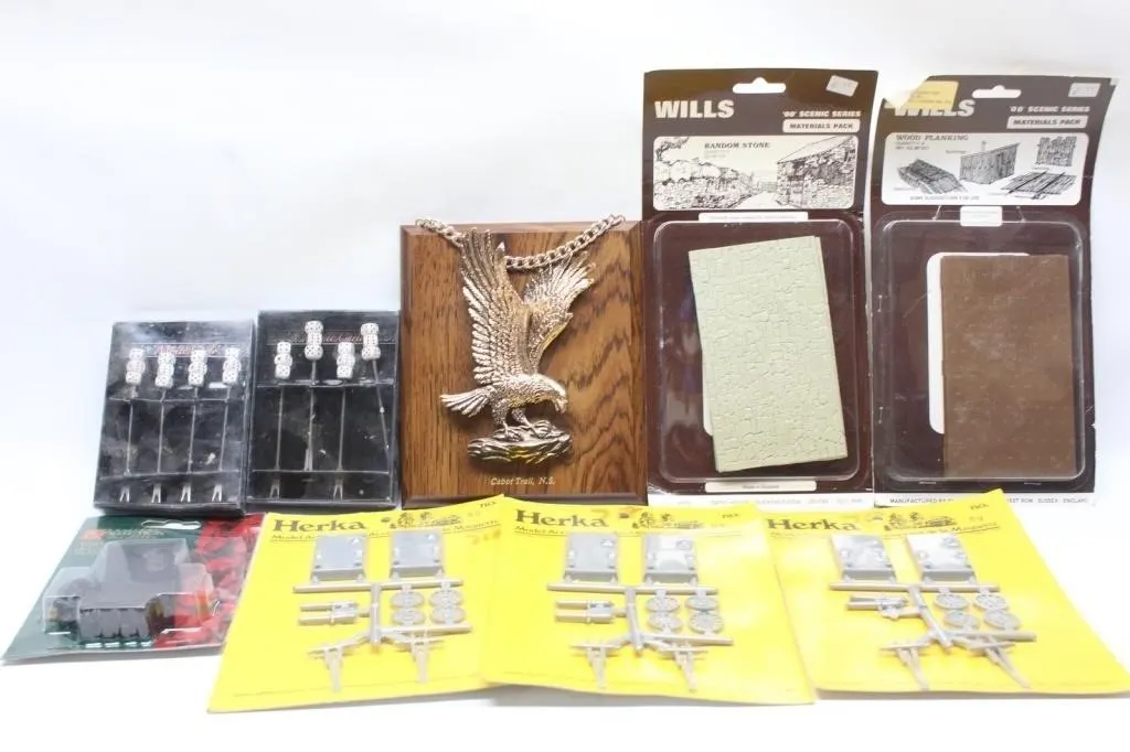 Model Railway Scenics Lot Wills, Herka, Eagle