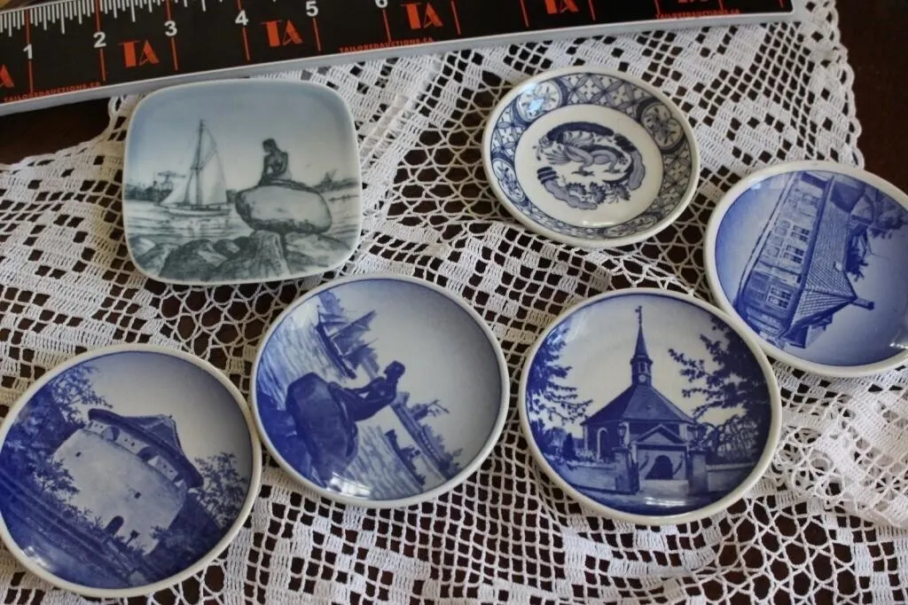 Royal Copenhagen & B&G Danish Porcelain Dishes (6)