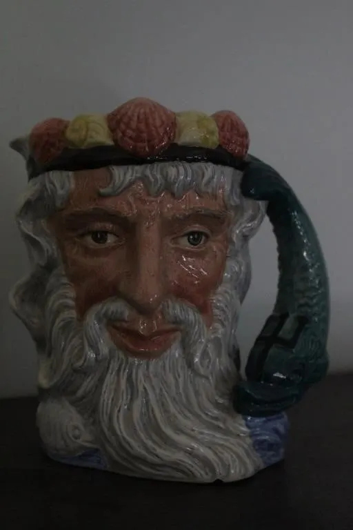 Royal Doulton 'Neptune' D6548 Large Character Jug