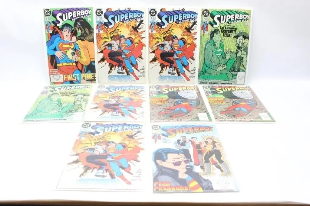 Superboy (DC) comic lot, multiple issues