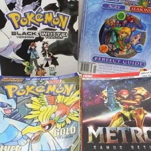 Nintendo Strategy Guide Lot Pokemon, Zelda,