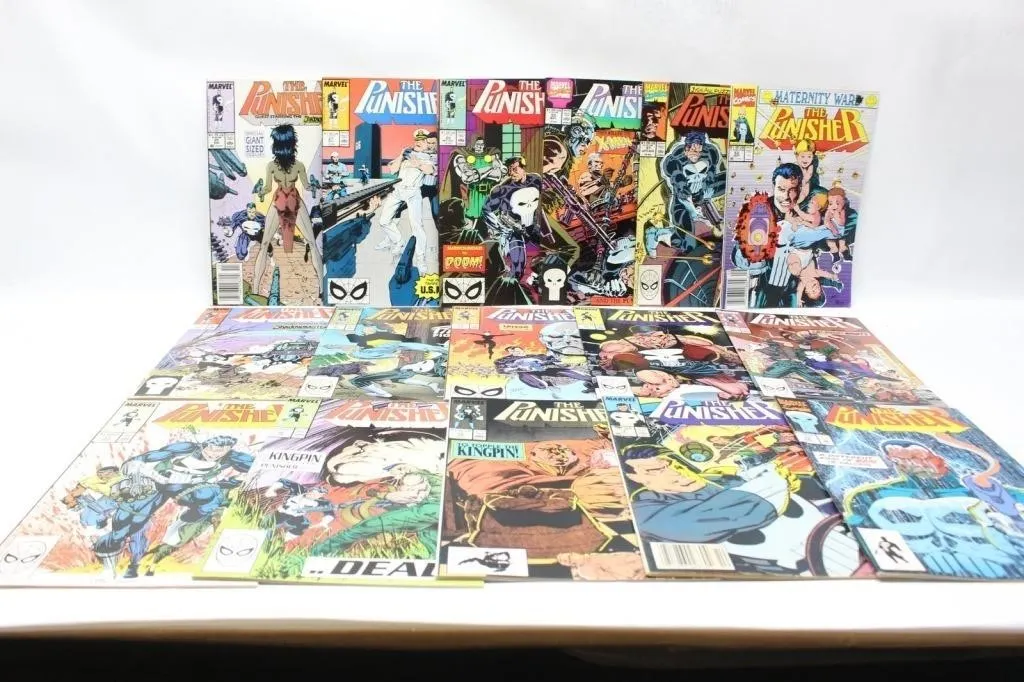 Marvel Comics Lot Punisher & Civil War Series