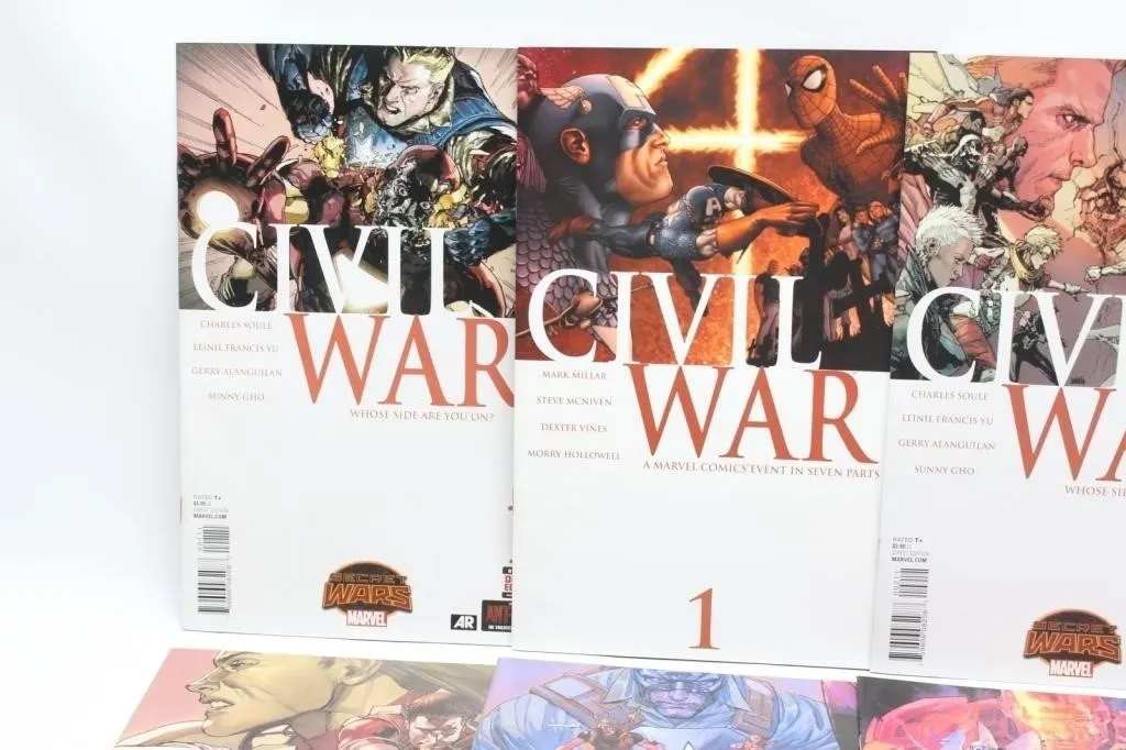 Marvel Civil War Comic Lot - Multiple Issues
