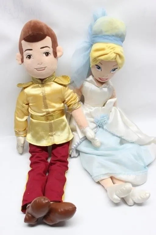 Cinderella Prince Plush Dolls