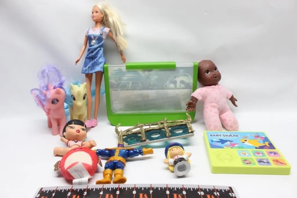 Kids Toy Lot Dolls, My Little Pony, Thanos, Baby