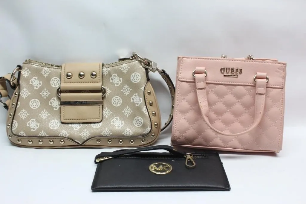 Guess Handbags and Michael Kors Wristlet - 3