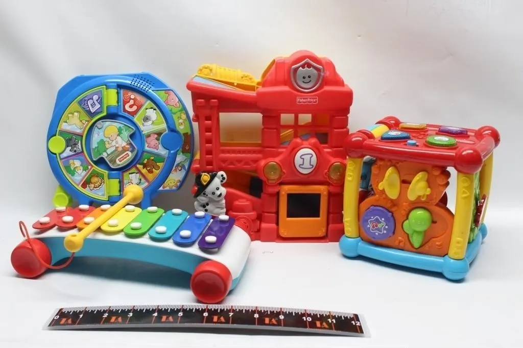Fisher-Price Firehouse Playset, Xylophone &