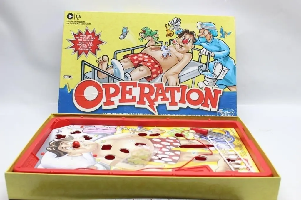 Operation Hasbro Board Game