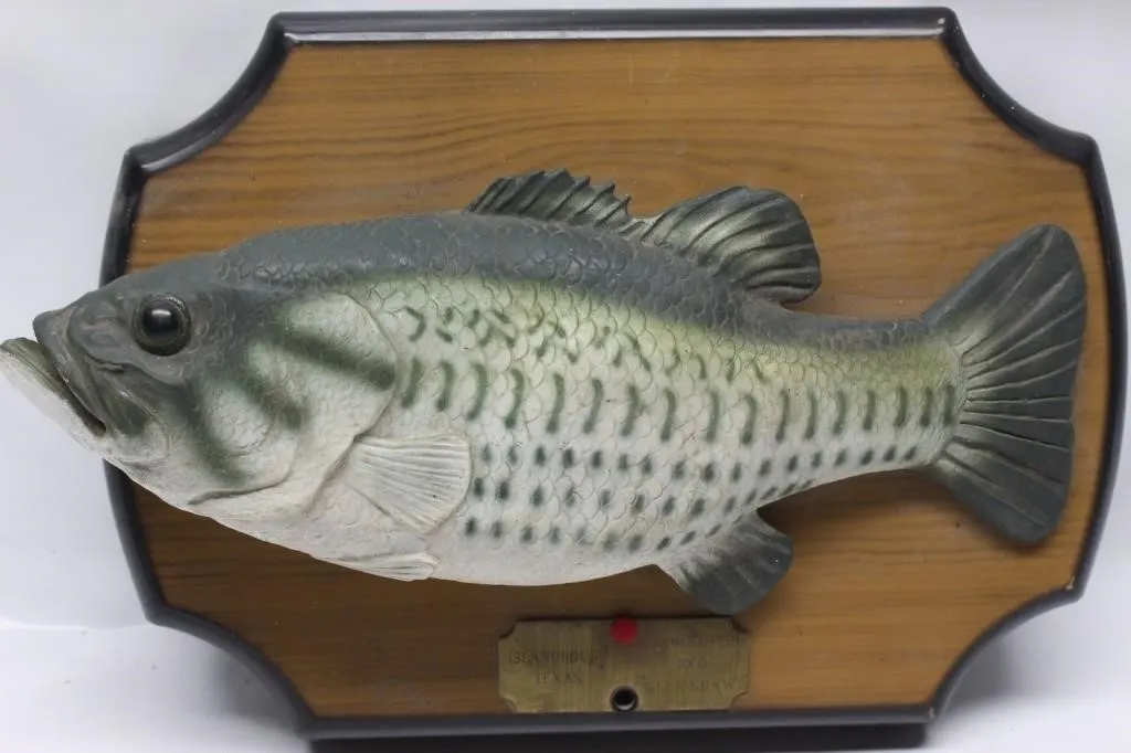 Gemmy Big Mouth Billy Bass Animated Singing Fish