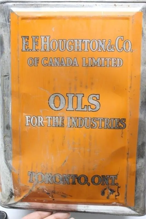 E.F. Houghton & Co. Soluble Quenching Oil Tin, 5