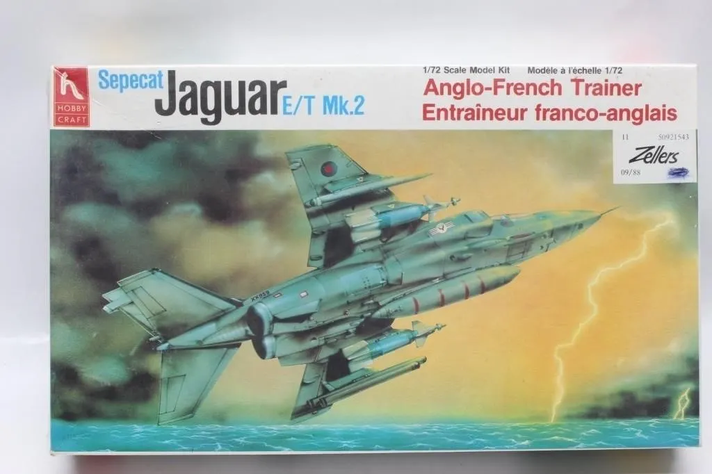 Hobby Craft Sepecat Jaguar E T Mk.2 1 72 Model Kit