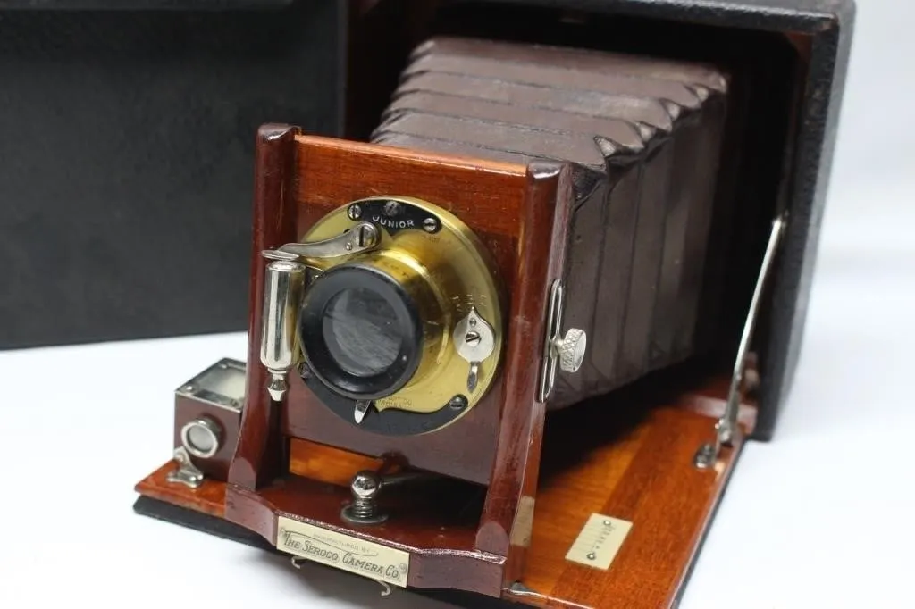 Seroco Junior Antique Folding Plate Camera w