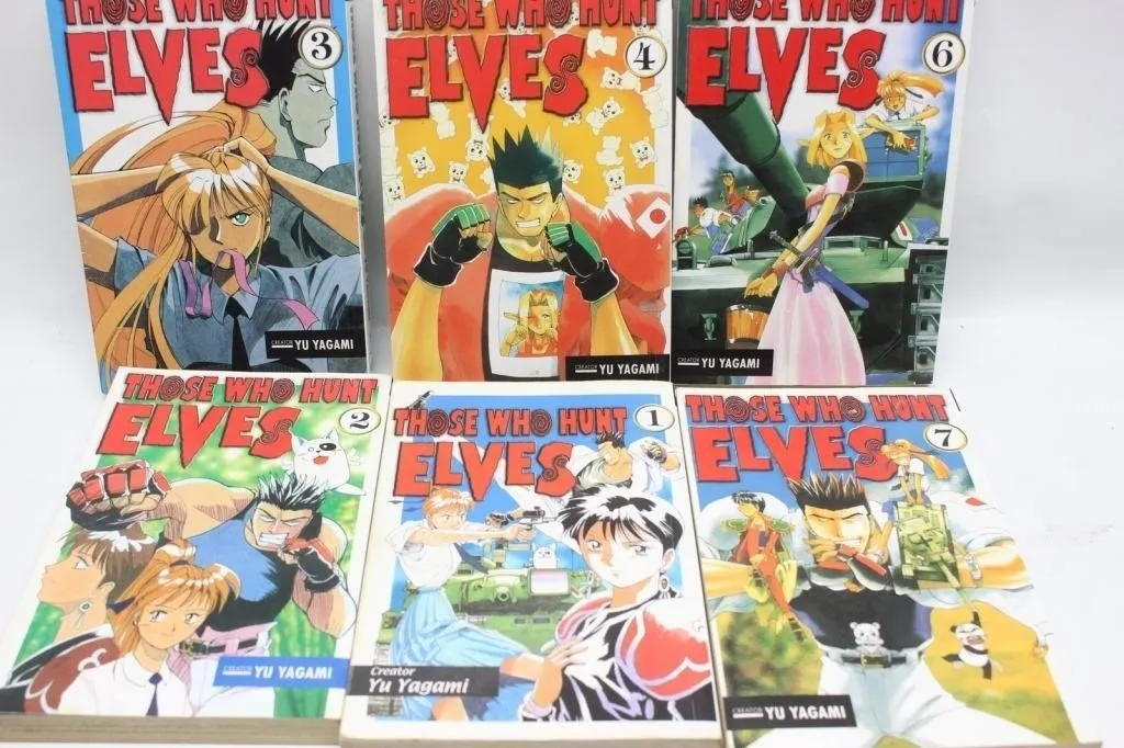 Those Who Hunt Elves Manga Vol 1-4, 6, 7 Set