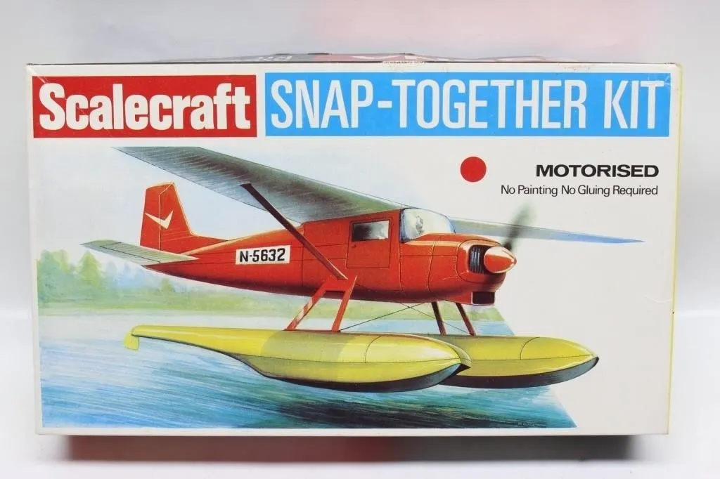 Scalecraft Motorised Snap-Together Seaplane Kit