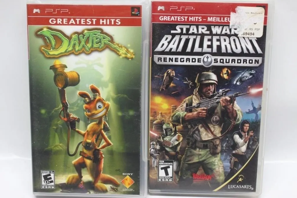 PSP Greatest Hits Daxter & Star Wars Battlefront