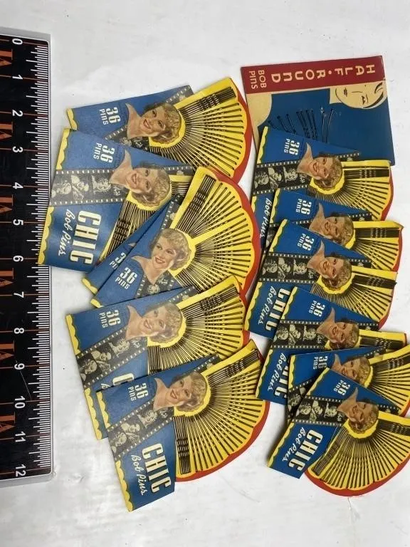 Chic Bob Pins and Half-Rosced Bob Pins Cards