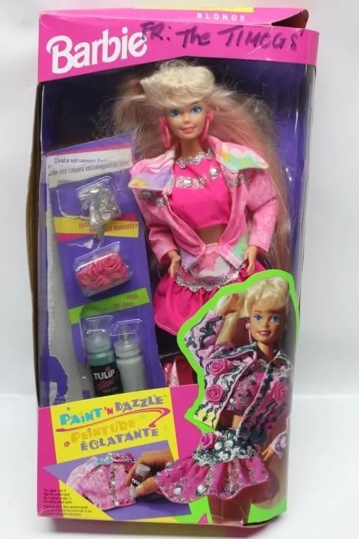 Barbie Paint 'n Dazzle Doll (Blonde)