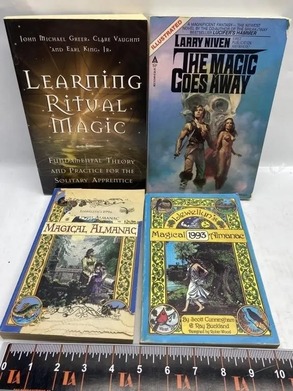 Magical Almanacs and Fantasy Ritual Magic Books