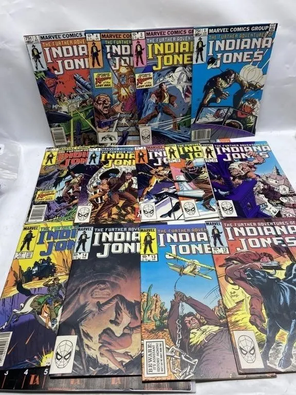 Indiana Jones Further Adventures Comic Lot Issues