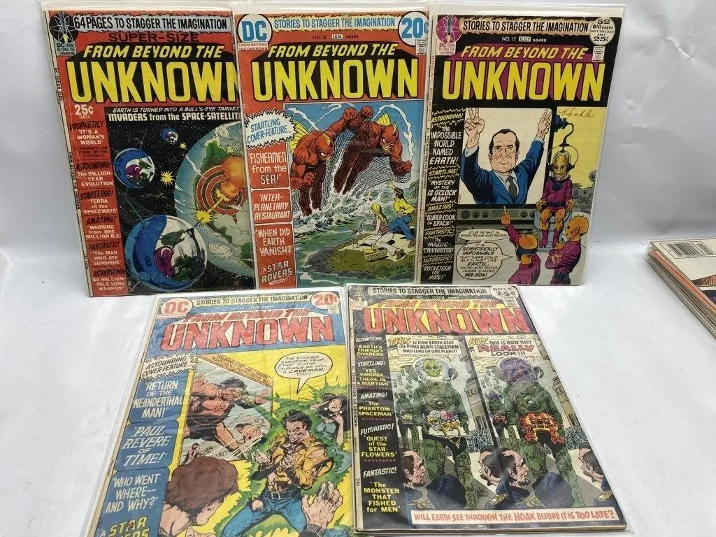 From Beyond the Unknown DC Comics Lot (5 Issues)