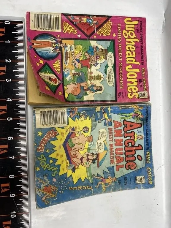Jughead Jones and Archie Annual Comic Digests (2)