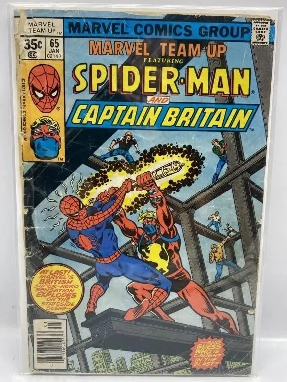 Marvel Team-Up 65 Spider-Man & Captain Britain