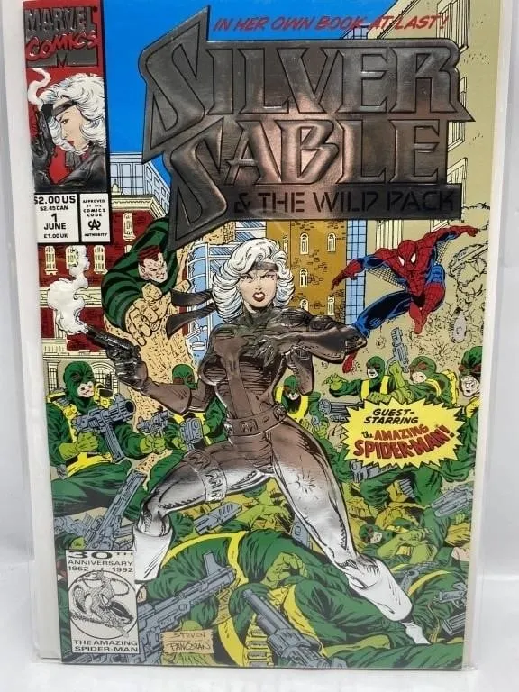 Silver Sable & The Wild Pack 1 Comic (Marvel,