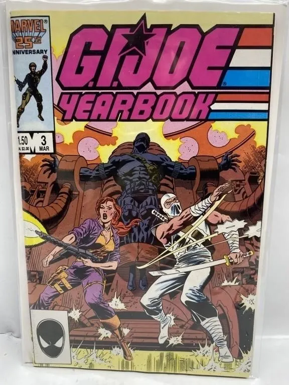 G.I. Joe Yearbook 3 Marvel Comic