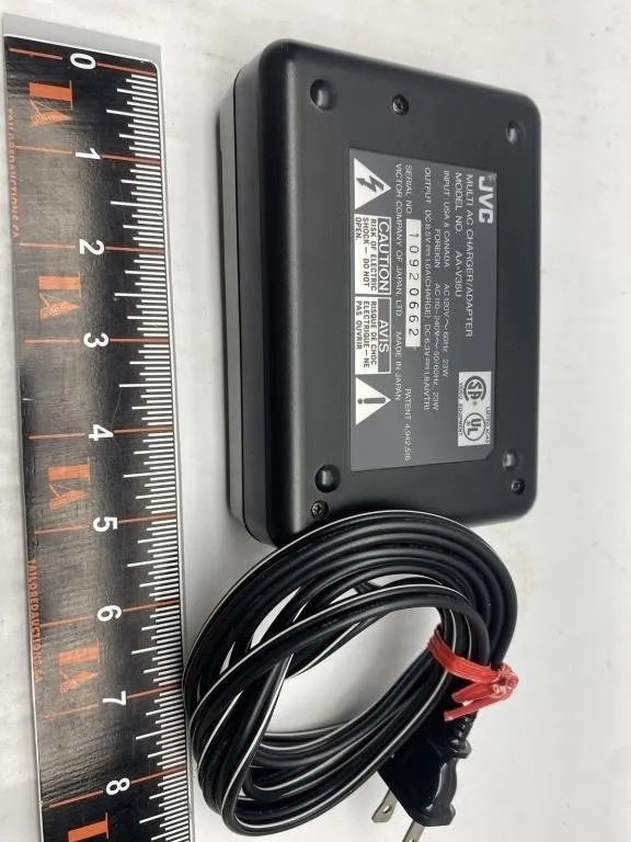 JVC Multi AC Charger Adapter AA-V35U with Cable