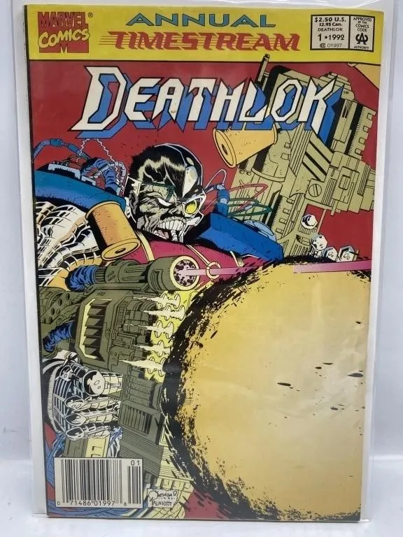 Deathlok Annual Timestream 1 (1992) Marvel Comics
