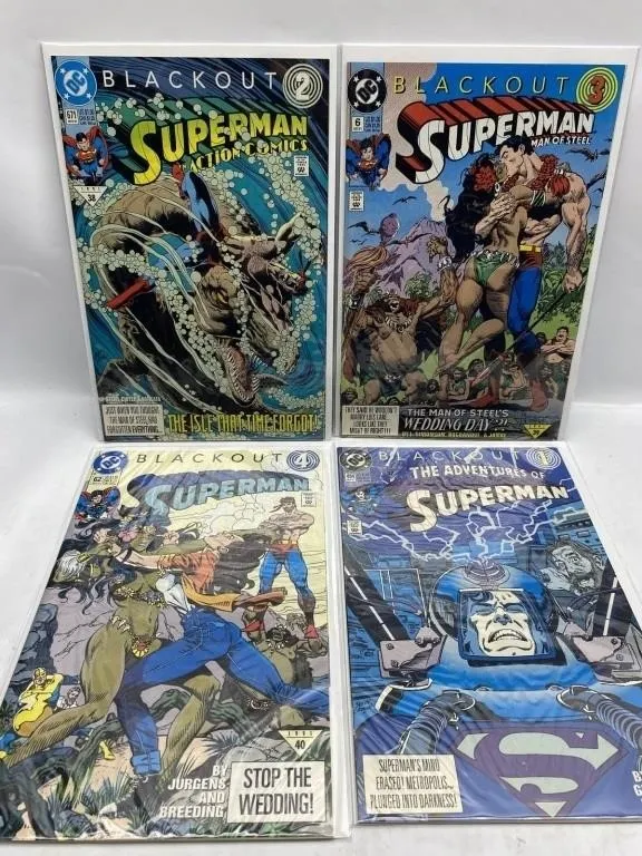 Superman Blackout 1-4 DC Comics Lot (4 Issues)