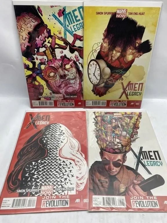 X-Men Legacy 1-5 Comic Book Lot (4 Issues)