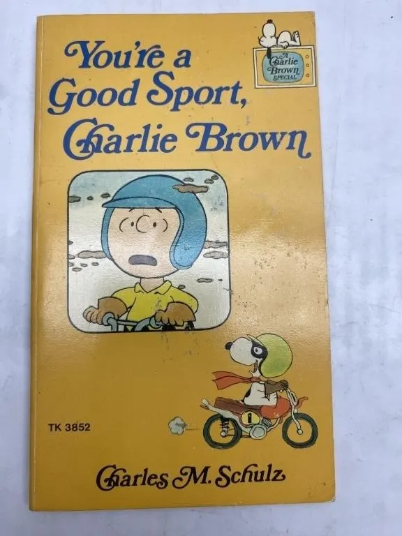 Peanuts Book Your're A Good Sport Charlie Brown