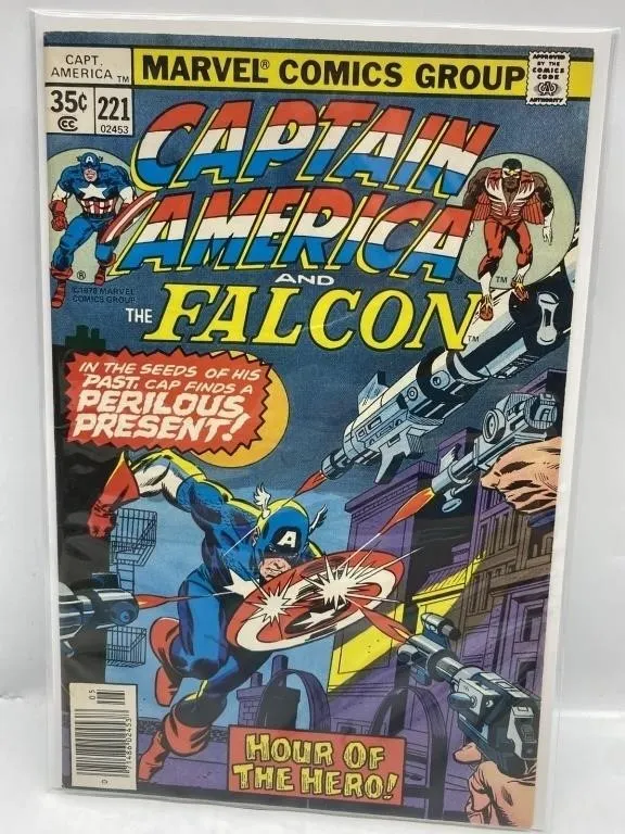 Captain America and the Falcon 221 Comic Book