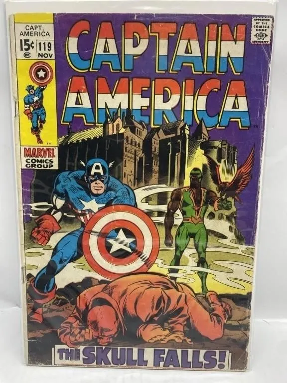 Captain America 119 Marvel Comic Book