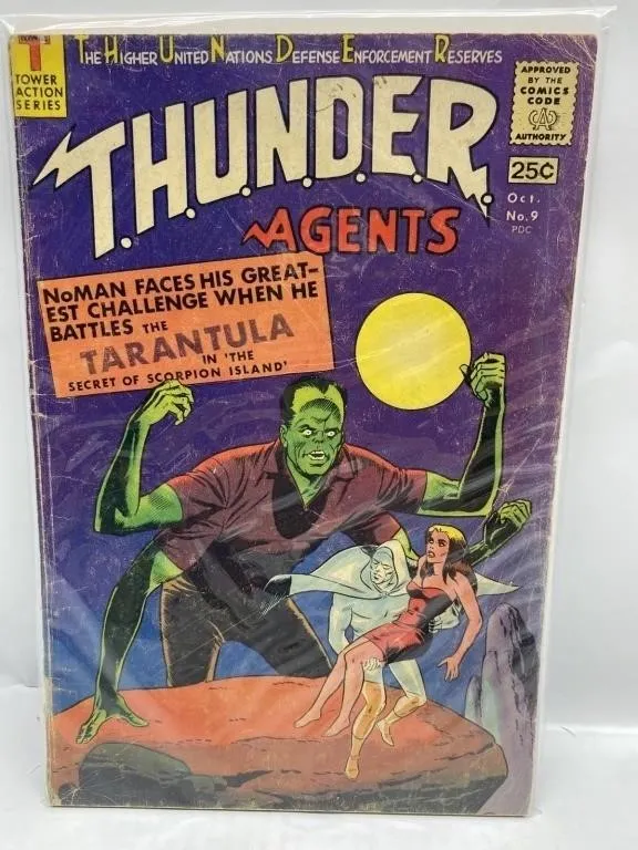 T.H.U.N.D.E.R. Agents No. 9 Comic Book
